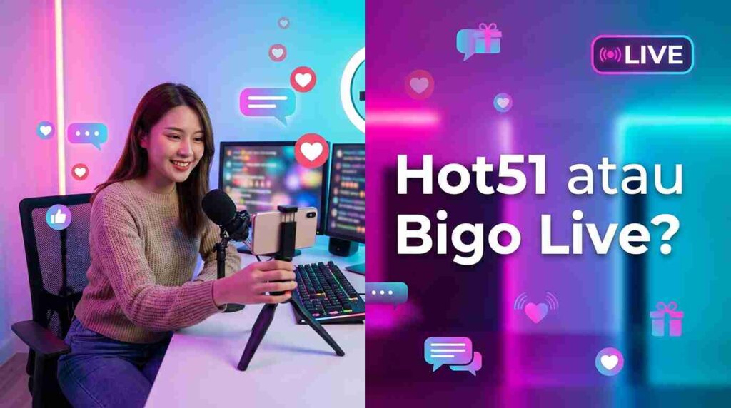 Hot51 atau Bigo Live? Perbandingan Fitur & Pengalaman