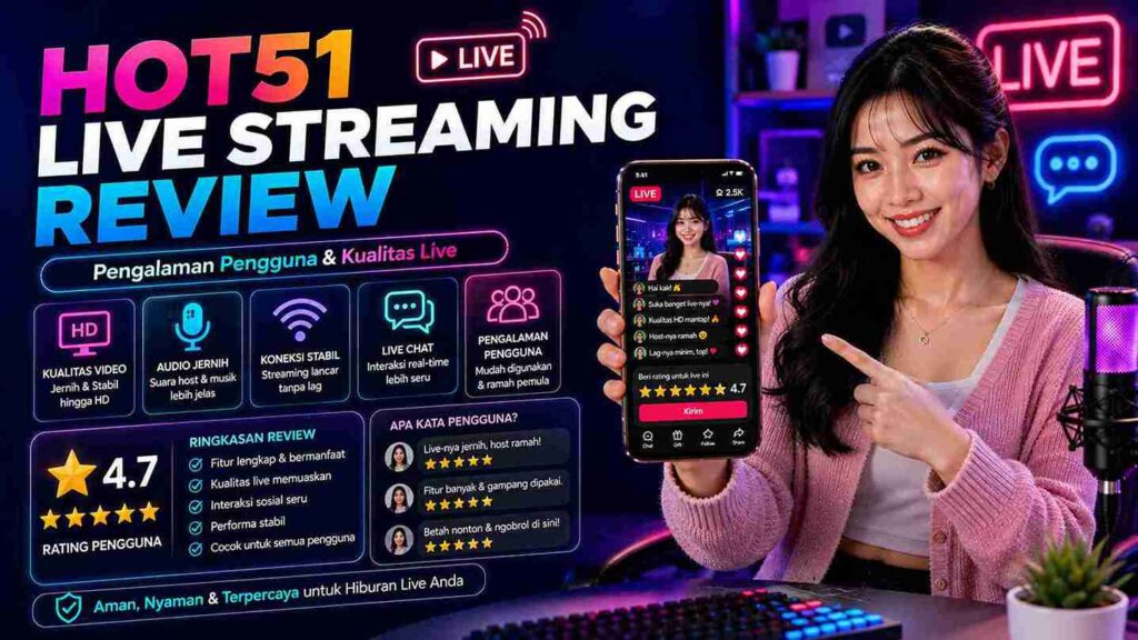 Hot51 Live Streaming Review: Pengalaman dan Kualitas Live