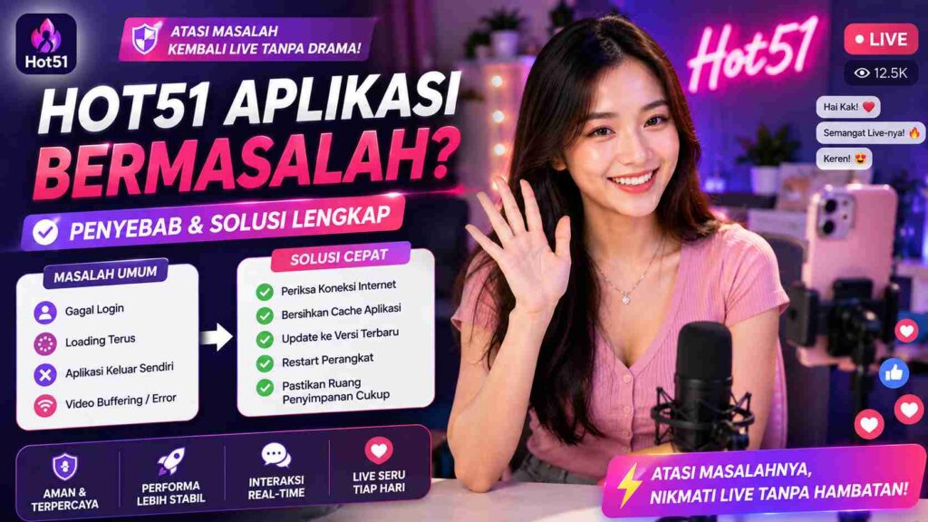 Hot51 Aplikasi Bermasalah: Penyebab dan Solusi Lengkap