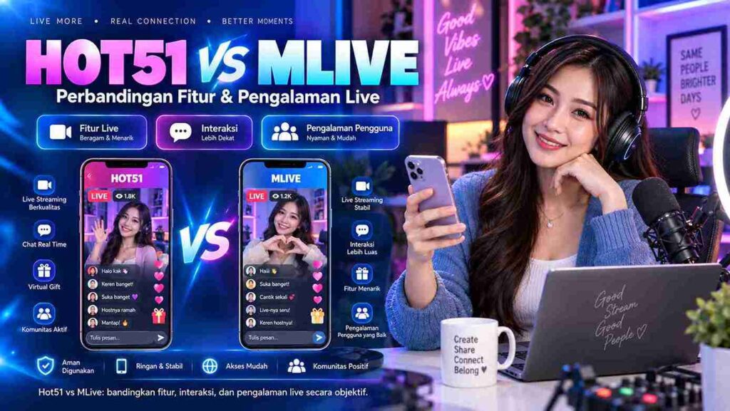 Hot51 vs MLive: Perbandingan Fitur dan Pengalaman Pengguna