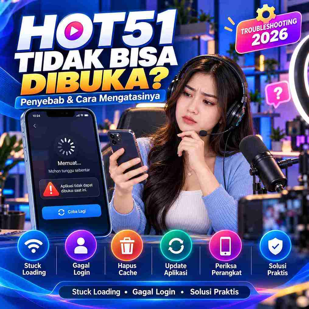 Hot51 Tidak Bisa Dibuka: Penyebab dan Cara Mengatasinya