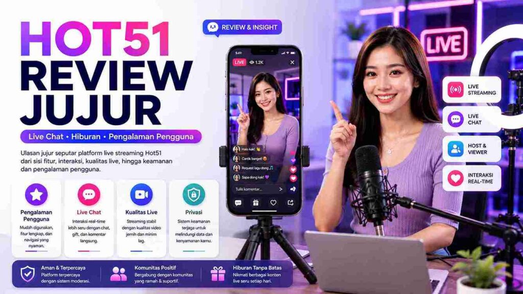 Hot51 Review Jujur: Pengalaman Live Chat dan Fitur Hiburan