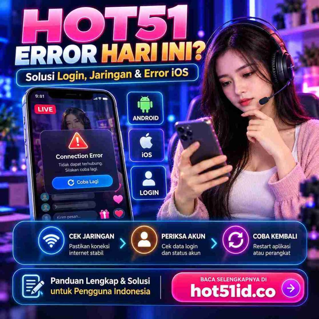 Hot51 Error Hari Ini: Penyebab & Solusinya